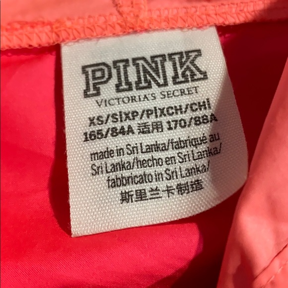 Pink victoria secret rain jacket - Picture 2 of 4